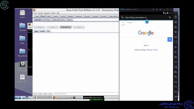 12-How To Configure Burp Suite With Nox Emulator смотреть онлайн