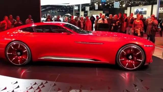 Maybach Vision Concept Car presented at Paris Auto Expo 2016 смотреть онлайн