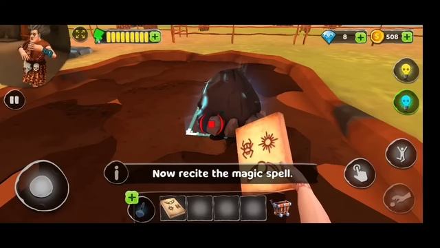 Scary Teacher 3D : Stone Age ( Story Begins ) Full Game Play Sinhala