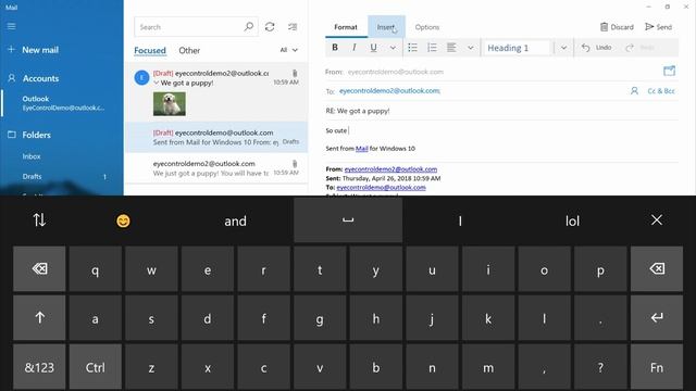 How to use eye control on a PC running Windows 10 | Microsoft смотреть онлайн