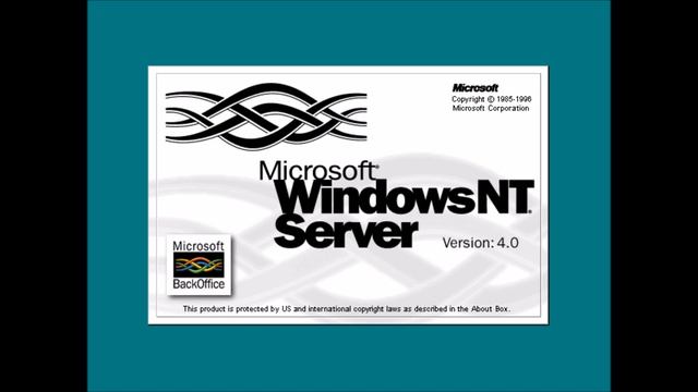 Hidden Windows NT Server 4.0 Startup Sound смотреть онлайн