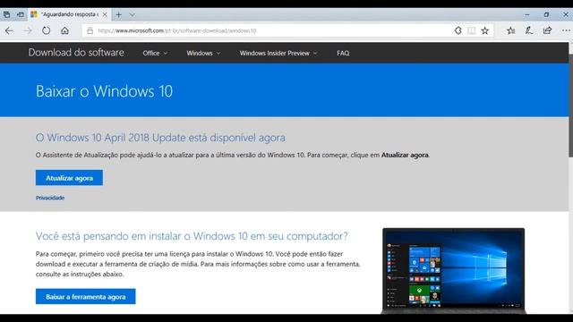 Atualização do Windows 10 April 2018 Update смотреть онлайн