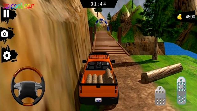 Offroad Jeep Stunt Driving Game - 4x4 SUV Car Simulator 2019 - Android GamePlay смотреть онлайн
