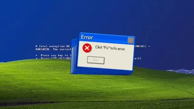 Windows xp error meme 10 смотреть онлайн