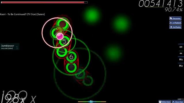 osu! To Be Continued? (TV Size) [Saten] FC смотреть онлайн