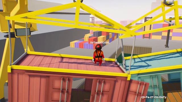Gang Beasts wiggle смотреть онлайн