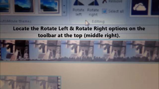 How to Correct Sideways Facing Video using Windows Movie Maker смотреть онлайн
