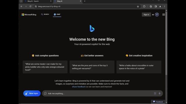 Windows 11 Bing AI rolls out for Google Chrome with dark mode, but with limitations смотреть онлайн