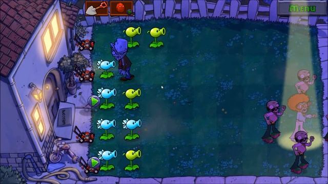 Plants vs. Zombies - Level 5 - Level 6 - Fog - Android Gameplay смотреть онлайн