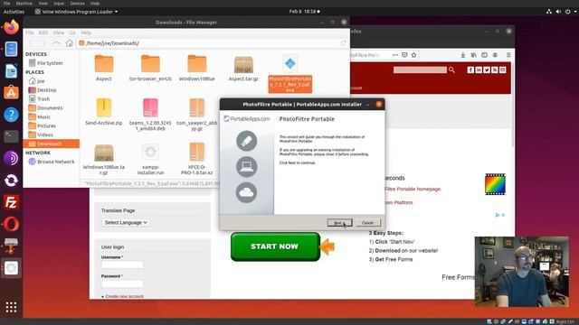 Getting PhotoFiltre 7 To Work In Ubuntu 19 смотреть онлайн