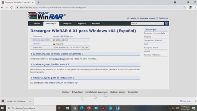 🥇▷COMO DESCARGAR WINRAR DE LA MANERA CORRECTA ✅ смотреть онлайн