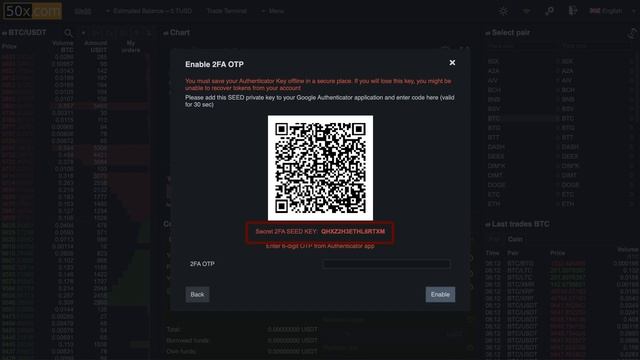Сreating an Account on The 50x.com Exchange смотреть онлайн