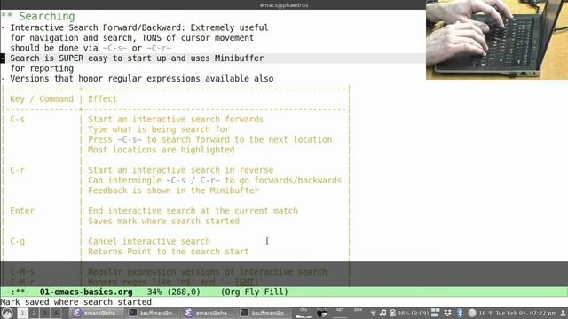 Tool Time Session 1: Emacs Basics смотреть онлайн