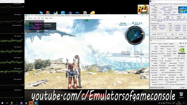 CEMU 1.11.3 Wii U Emulator - Xenoblade Chronicles X (Ingame) #29 смотреть онлайн