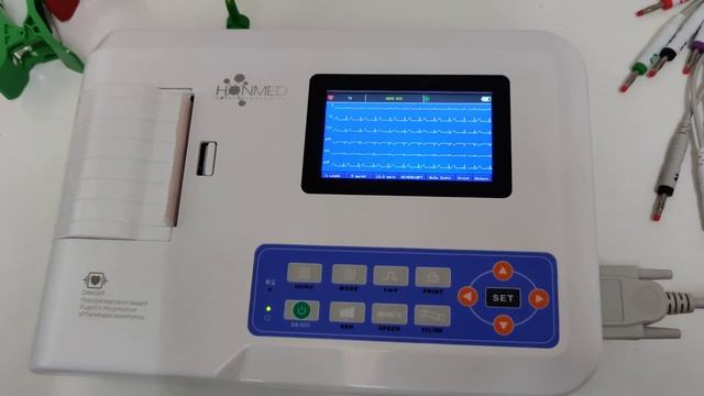 CONTEC 3 channel ECG Machine 300G смотреть онлайн