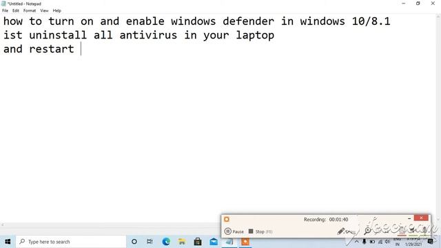 how to turn on windows defender in windows 10 смотреть онлайн