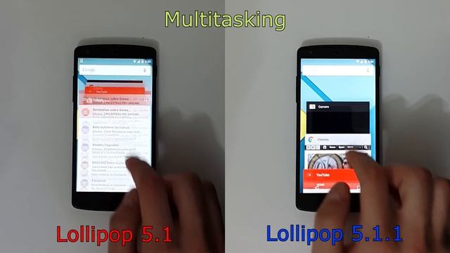 Android Lollipop 5.1.1 vs 5.1 - Performance Comparison (Nexus 5) смотреть онлайн