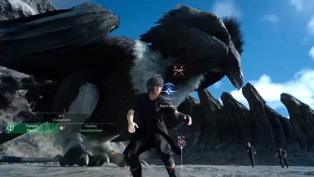 FINAL FANTASY XV WINDOWS EDITION - Zu Boss Battle EASY KILL! смотреть онлайн