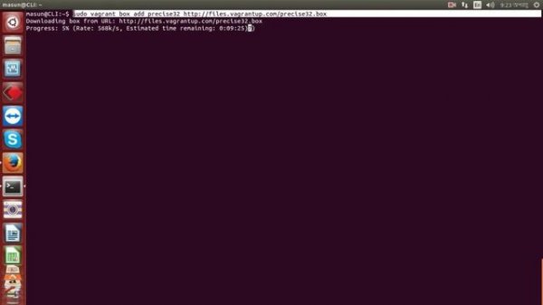Vagrant install Ubuntu
