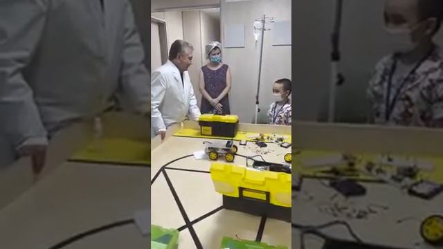 Bolalar Gematologiyasi, Onkologiyasi Va Klinik Immunologiyasi Markazida Davolanayotgan Kichkintoy
