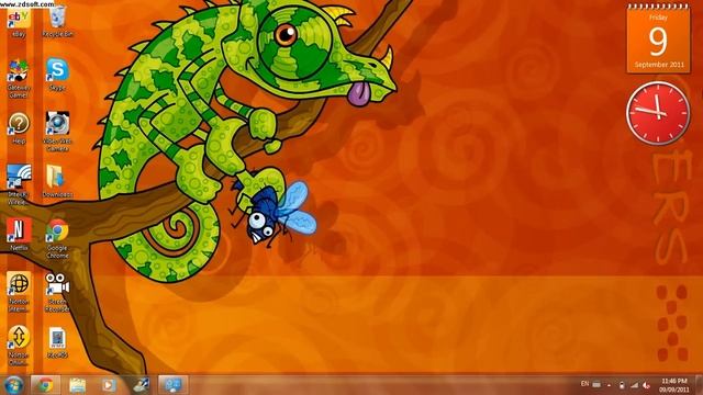 My customized Windows 7 Theme! смотреть онлайн