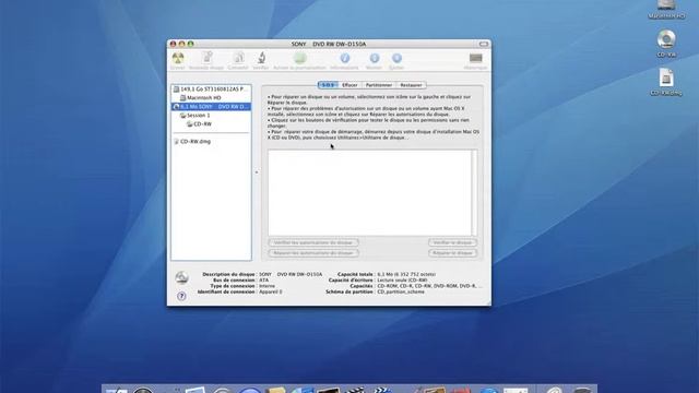 32 • Créer une image disque à partir d'un CD/DVD • Mac OS X Tiger (tutoriel vidéo) смотреть онлайн