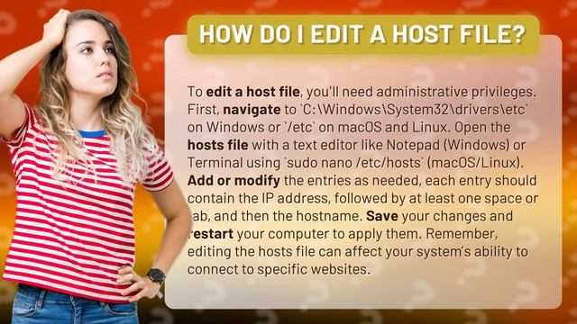 How do I edit a host file? смотреть онлайн