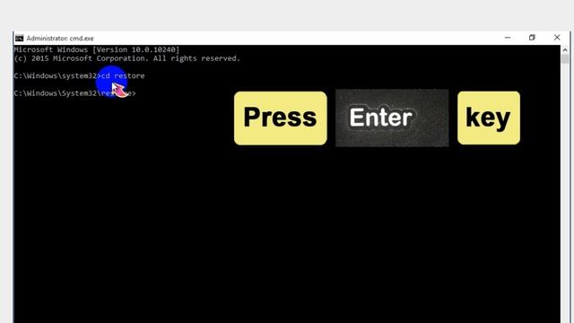 System Restore in Safe Mode with Command Prompt - Method #3 (Windows 10) смотреть онлайн