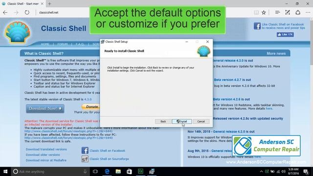 Give Windows 10 a Windows 7 Start Menu смотреть онлайн
