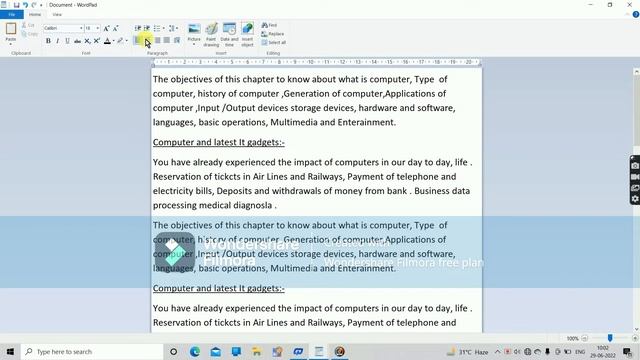 Basic Computer Course - Microsoft WordPad Complete Tutorial in Hindi смотреть онлайн
