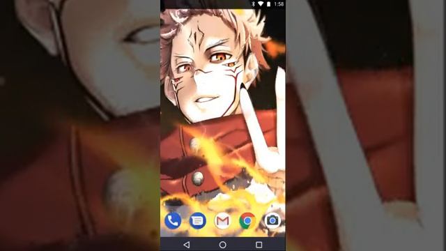 jujutsu kaisen ryomen sukuna live wallpaper for android смотреть онлайн