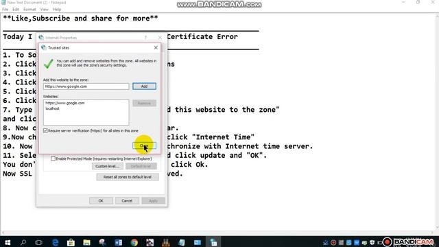Solve *SSL Certificate Error* on PC смотреть онлайн