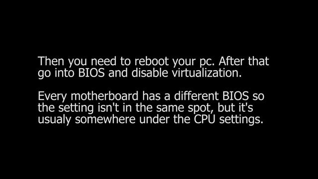 Virtualization FIX Windows 10(VT-x) смотреть онлайн