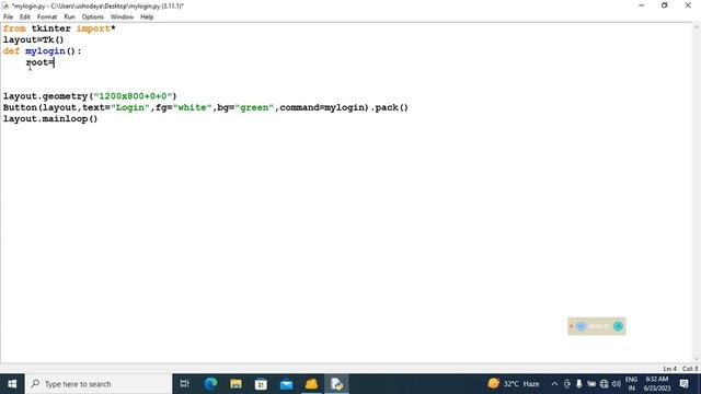python Open new window using TopLevel смотреть онлайн