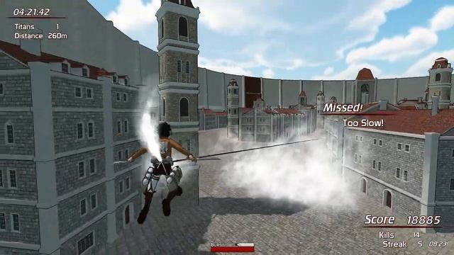 Roark's Attack On Titan Fan Game 26 Kills