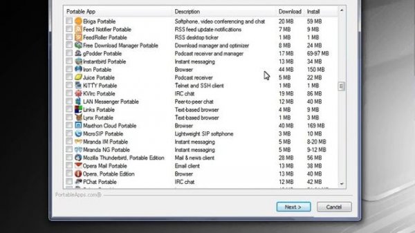Install and update Portable Apps using the Portable Apps platform