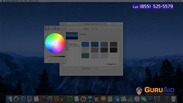 How to Set Solid Color as Desktop Background on Mac® OS X™ - GuruAid смотреть онлайн