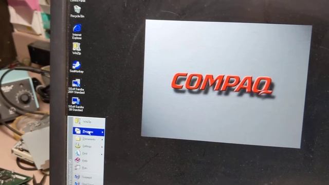 Compaq Deskpro EP, 1998 Windows 95 PC, factory installed software смотреть онлайн