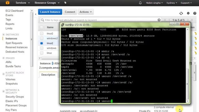 AWS 04 - How to extend EBS volume in Windows and linux IN HINDI смотреть онлайн
