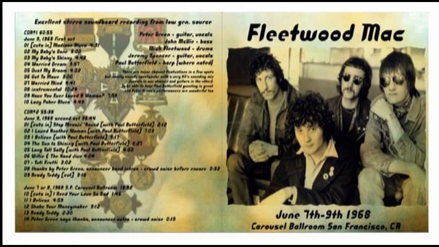 Fleetwood Mac - 1968-6-9 Set 1 смотреть онлайн
