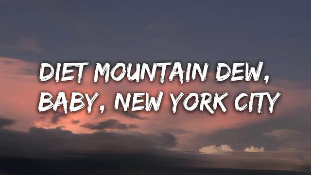 Lana Del Rey - Diet Mountain Dew (Lyrics)