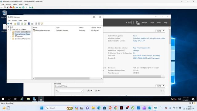 HOW TO SETUP A DNS SERVER ON WINDOWS SERVER 2019 #windowsserver2019 #dns #dnsserver смотреть онлайн