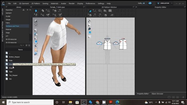 Clo 3d FREE Tutorial 3 #CLO3D INTERFACES IN CLO 3D Windows , Workspace