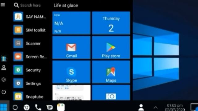 Install & Run Windows 10 on any Android device (mobile) without Root make Android computer смотреть онлайн