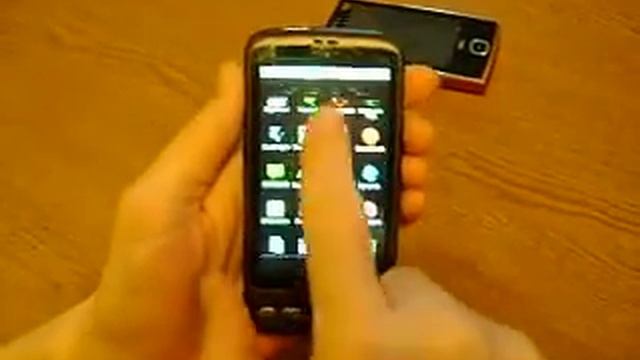 A3QR GPS 2СИМ Android 2.2.1 Резистивный Общий вид.AVI смотреть онлайн