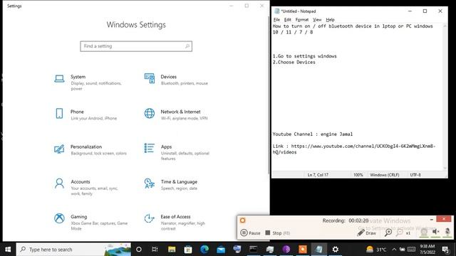 how to turn on or off bluetooth in windows 10 11 7 8 смотреть онлайн