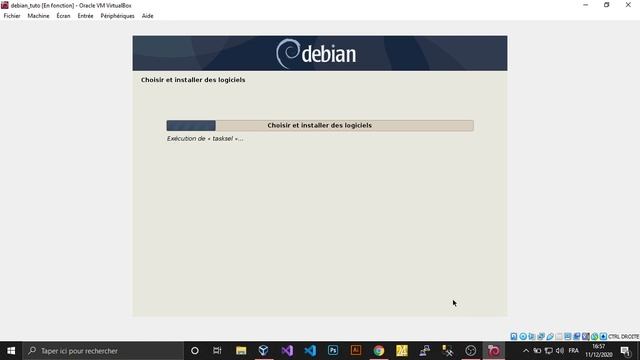 Installation de DEBIAN 10 sur VirtualBox смотреть онлайн