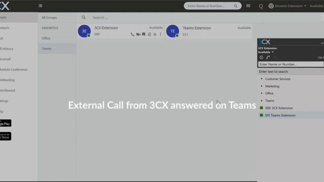 s3 3CX Teams Integration смотреть онлайн