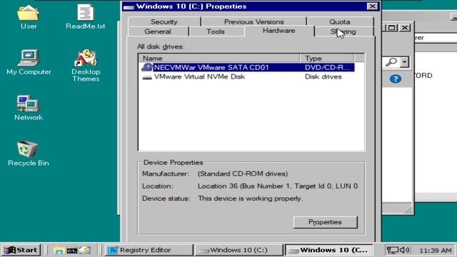 Destroying Daniel's Windows 10 LTSC [98 Style] смотреть онлайн