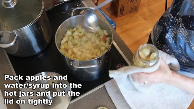Canning Apples / How to Preserve Apples with no Fancy Equipment смотреть онлайн